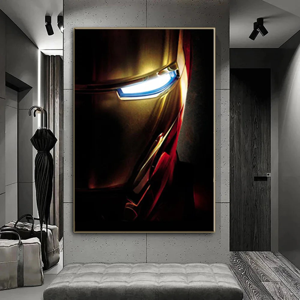 Affiche Casque Iron Man