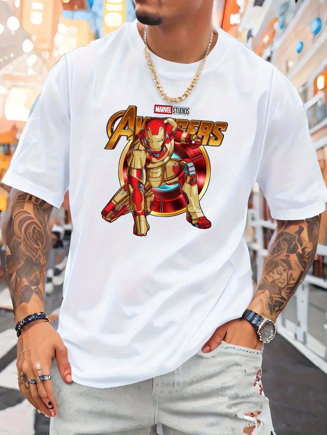 T Shirt Iron Man Avengers